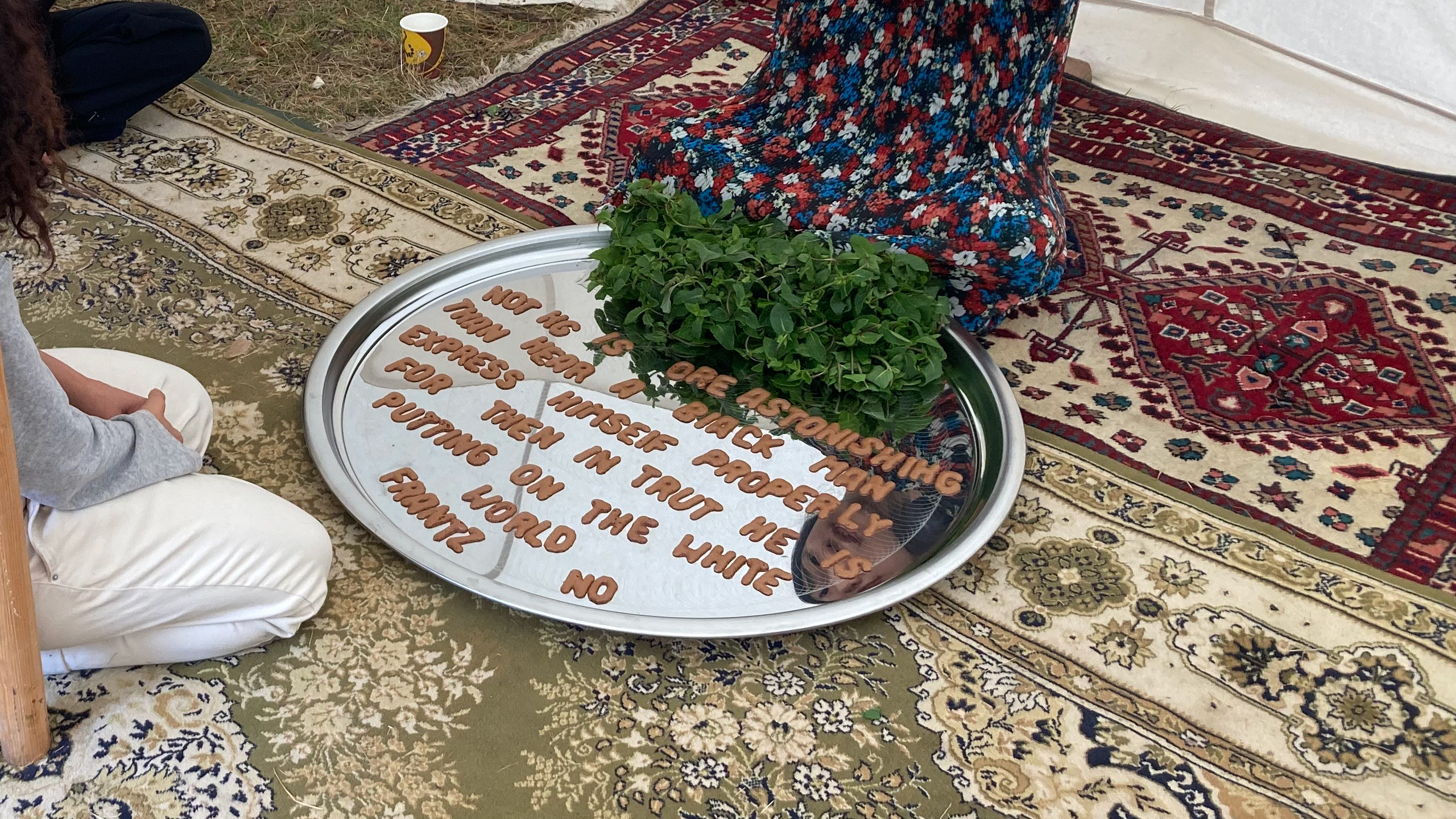 ​I Tried to Not Eat those Letters, But I Am Too Hungry.